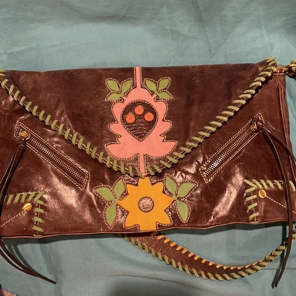 👜 LOOP NYC BOHO LEATHER BAG PURSE HOBO SATCHEL 👜 NWOT - Picture 10 of 10